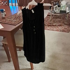Elegant Black Sleeveless Top
